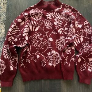 Daniel Rain floral sweater